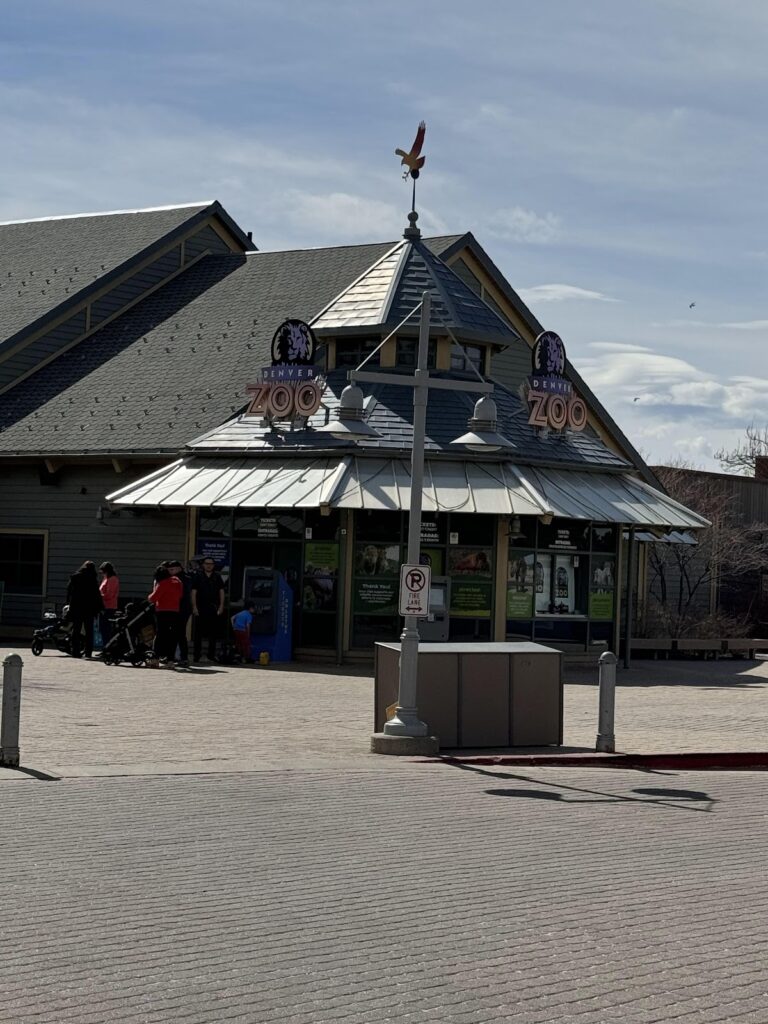 Denver Zoo Ticket Counter