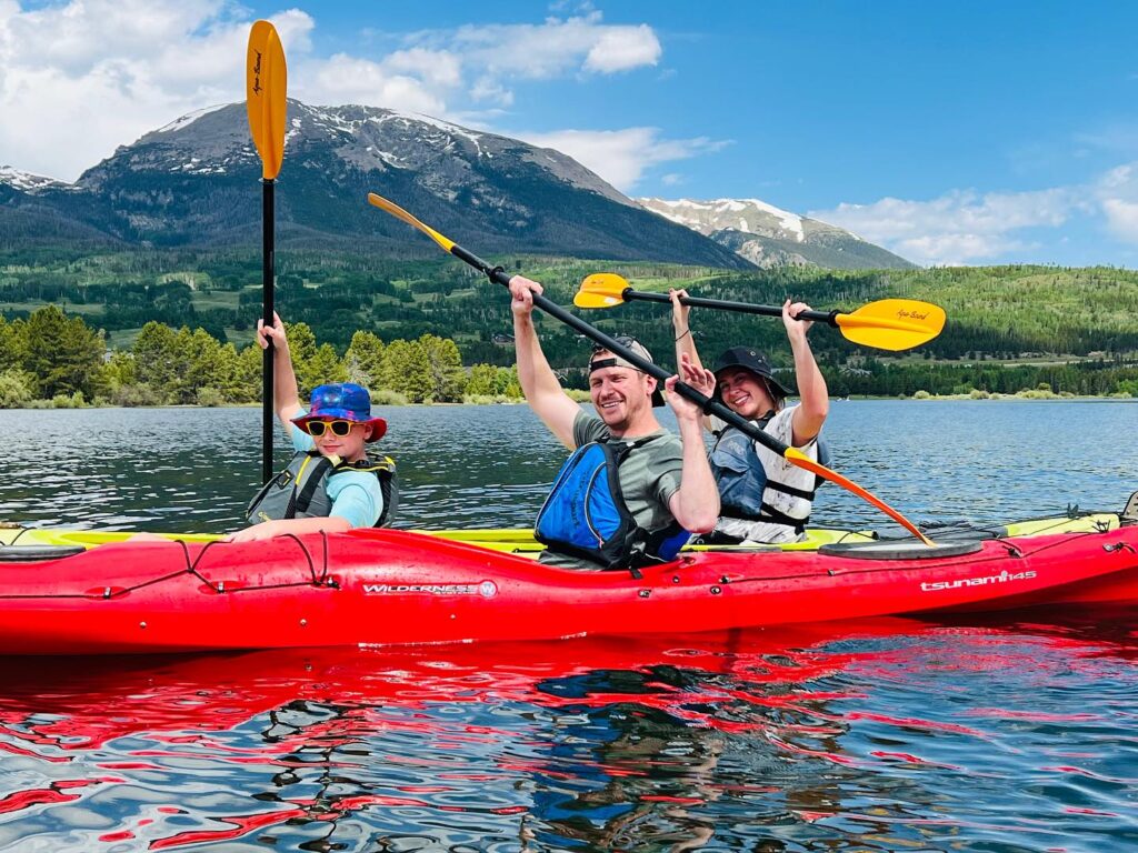 Paddleboarding Bliss on Dillon Reservoir