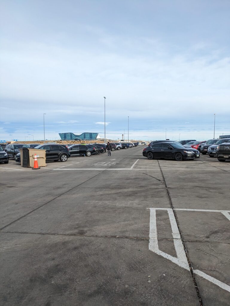 denver airport rideshare waiting lot.jpg