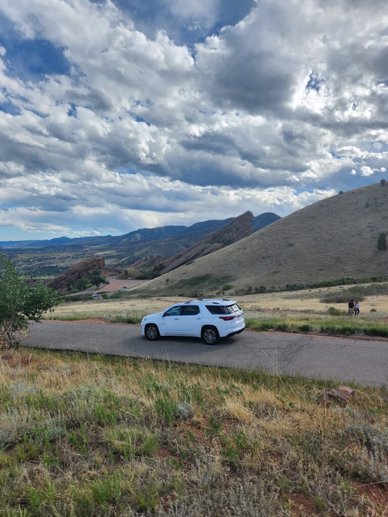 red rocks