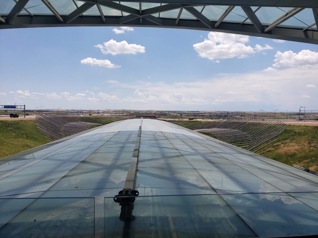 Denver airport light rail